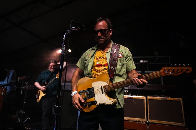 Dan Auerbach of The Black Keys takes the stage at Mohawk Austin during South by Southwest on Thursday, March, 14, 2024.