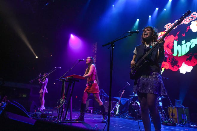 Hinds performs at ACL Live in the Moody Theater during South by Southwest on Friday, March, 15, 2024.
